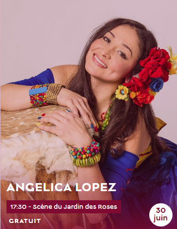 Angelica Lopez au Barrière Enghien Jazz Festival